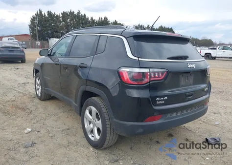 2019 Jeep Compass Latitude 4X4 из США, поврежденный, VIN 3C4NJDBB8KT766816